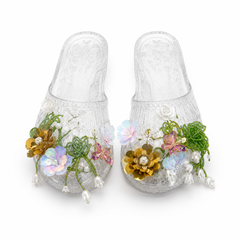 Crystal Bloom Jelly Slides