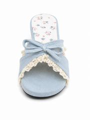 Bluebell Baby Lace Slides