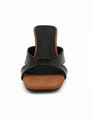 Midnight Mocha Minimalist Heels