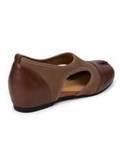 Split-Toe Hidden Wedge Ballet Flats – Minimalist Tabi Comfort Shoes