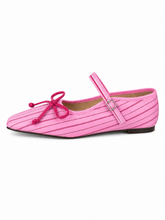 Vintage Bow Mary Jane Flats