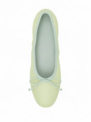 Square Toe Ballet Flats – Soft Leather Bow Flats for Everyday Comfort