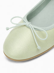Soft Leather Bow Ballet Flats – Mary Jane-Inspired Flats for Women