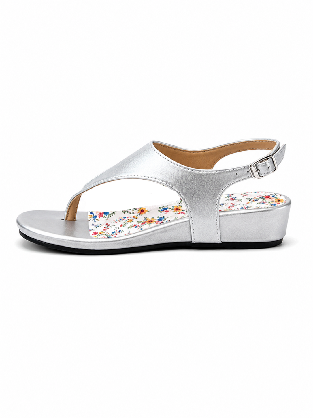 Women’s Comfort Wedge Sandals – Casual Slingback Thong Sandals for Everyday Wear