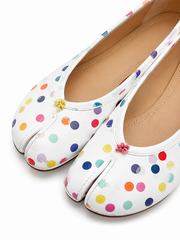 Retro Split Toe Mary Jane Inspired Slip-On Shoes