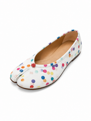 Retro Split Toe Mary Jane Inspired Slip-On Shoes