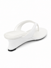 Women's Minimalist Wedge Flip Flop Sandals