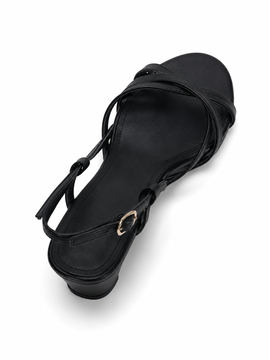 Minimalist Strappy Wedge Sandals