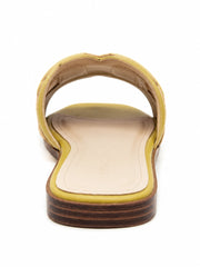 Soleil Raffia Slide Sandals