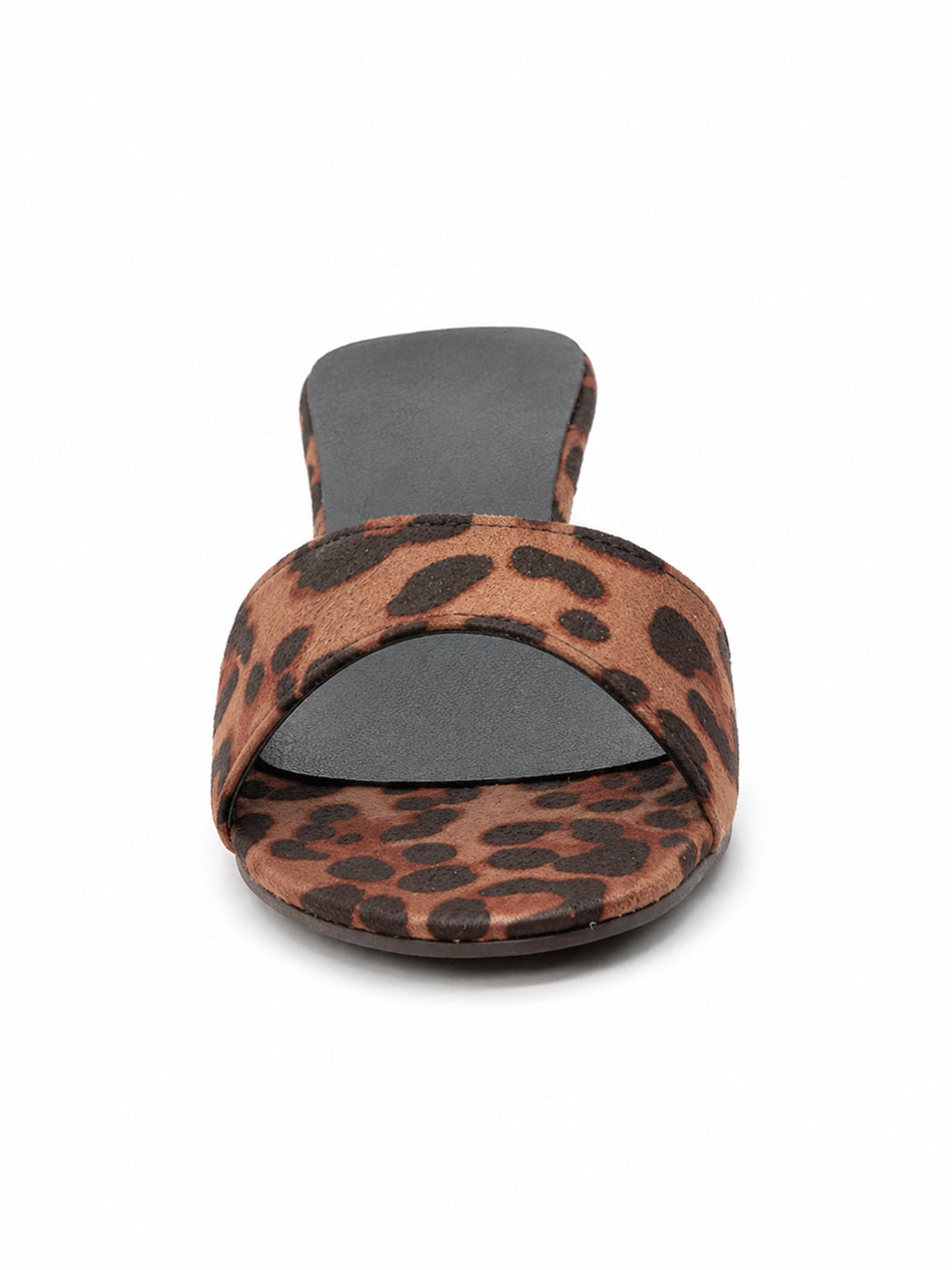 Wild Muse Leopard Wedge Slides