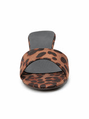Wild Muse Leopard Wedge Slides