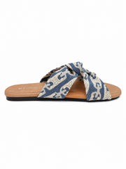 Coastal Knot Woven Slides