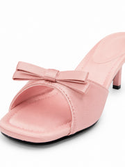 Pinky Promise Bow Heels