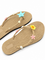 Mermaid Kisses Beach Flip-Flops