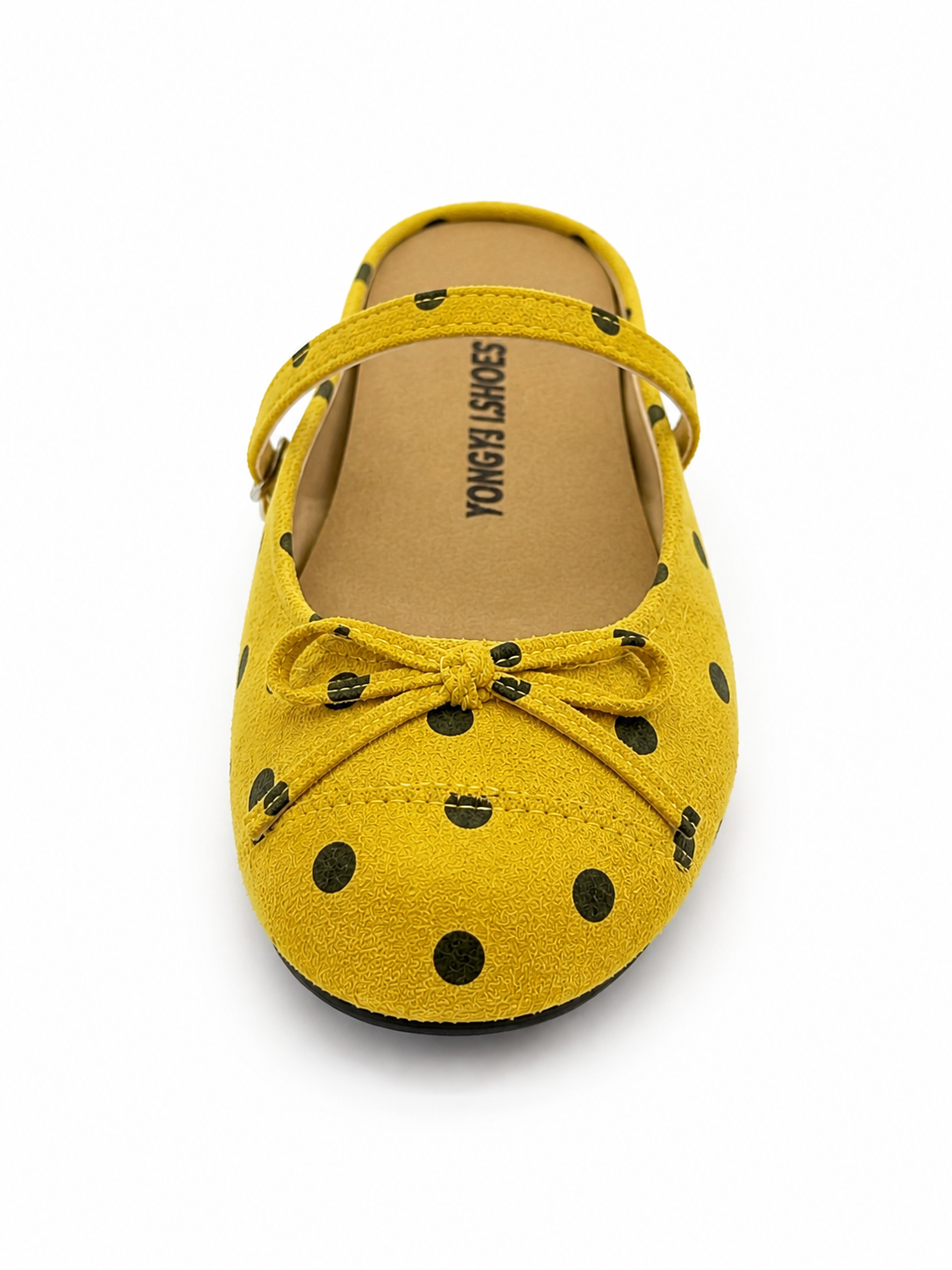 Sunny Polka Mary Jane Flats