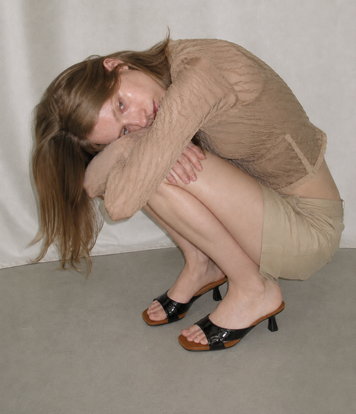 Midnight Mocha Minimalist Heels