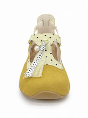 Vintage Polka Dot Mary Jane Flats