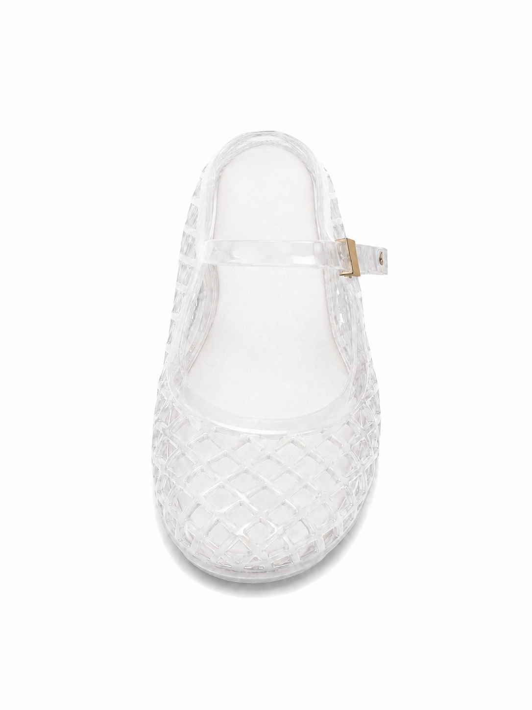 Retro Jelly Cage Mule Flats