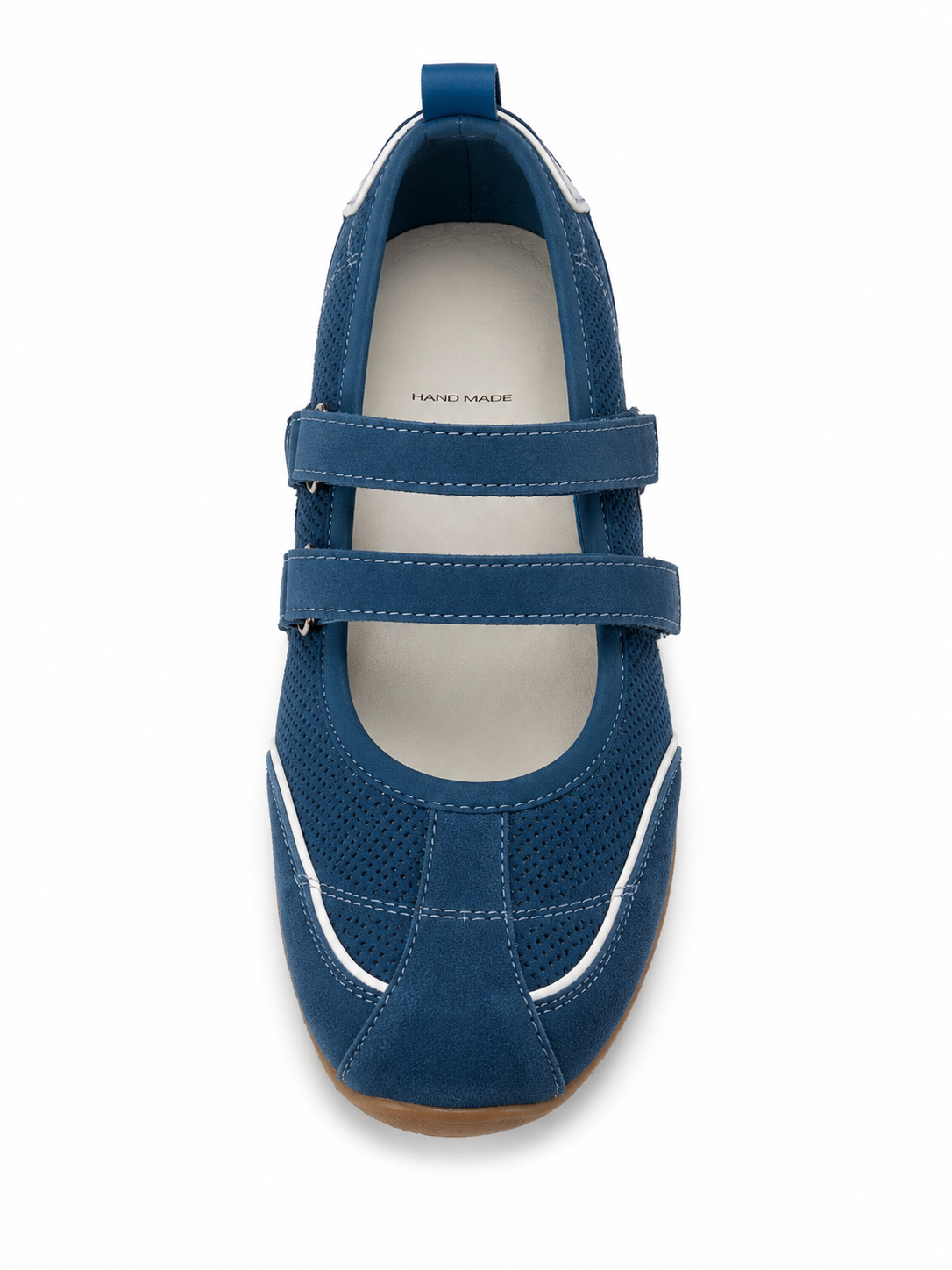 Retro Sport Mary Jane Flats – Double Strap Comfort Ballet Sneakers