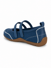 Retro Sport Mary Jane Flats – Double Strap Comfort Ballet Sneakers