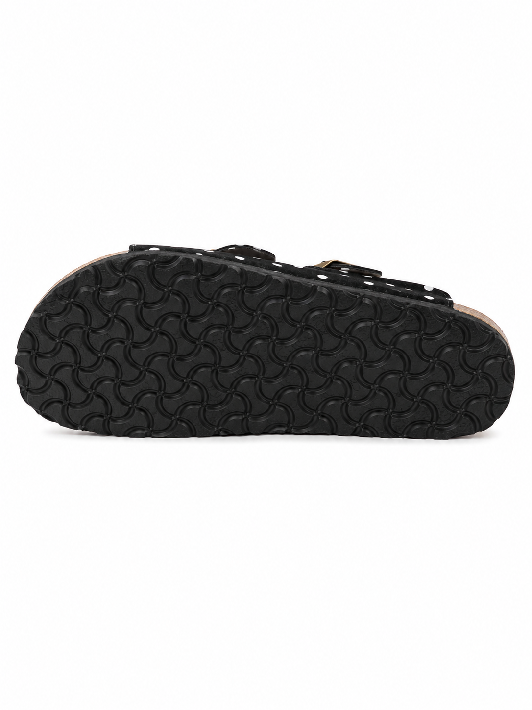 Retro Polka Dot Cork Slides