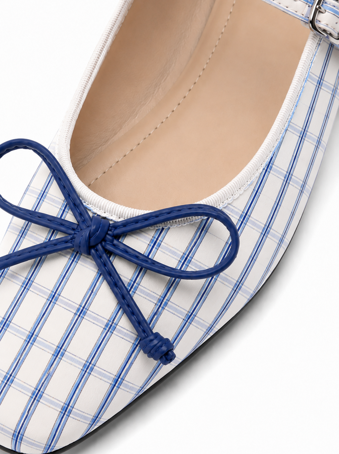 Vintage Bow Mary Jane Flats