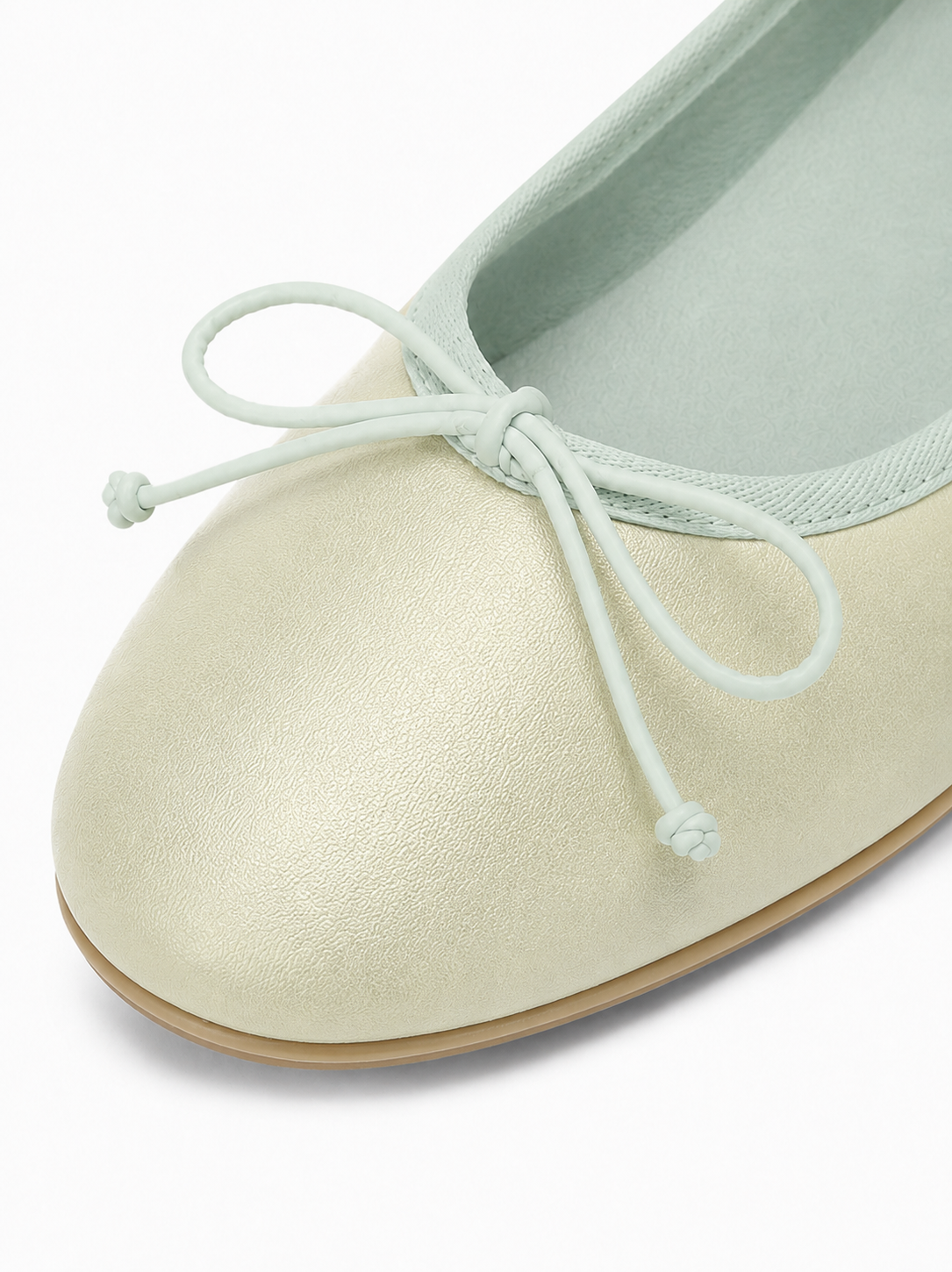 Square Toe Ballet Flats – Soft Leather Bow Flats for Everyday Comfort