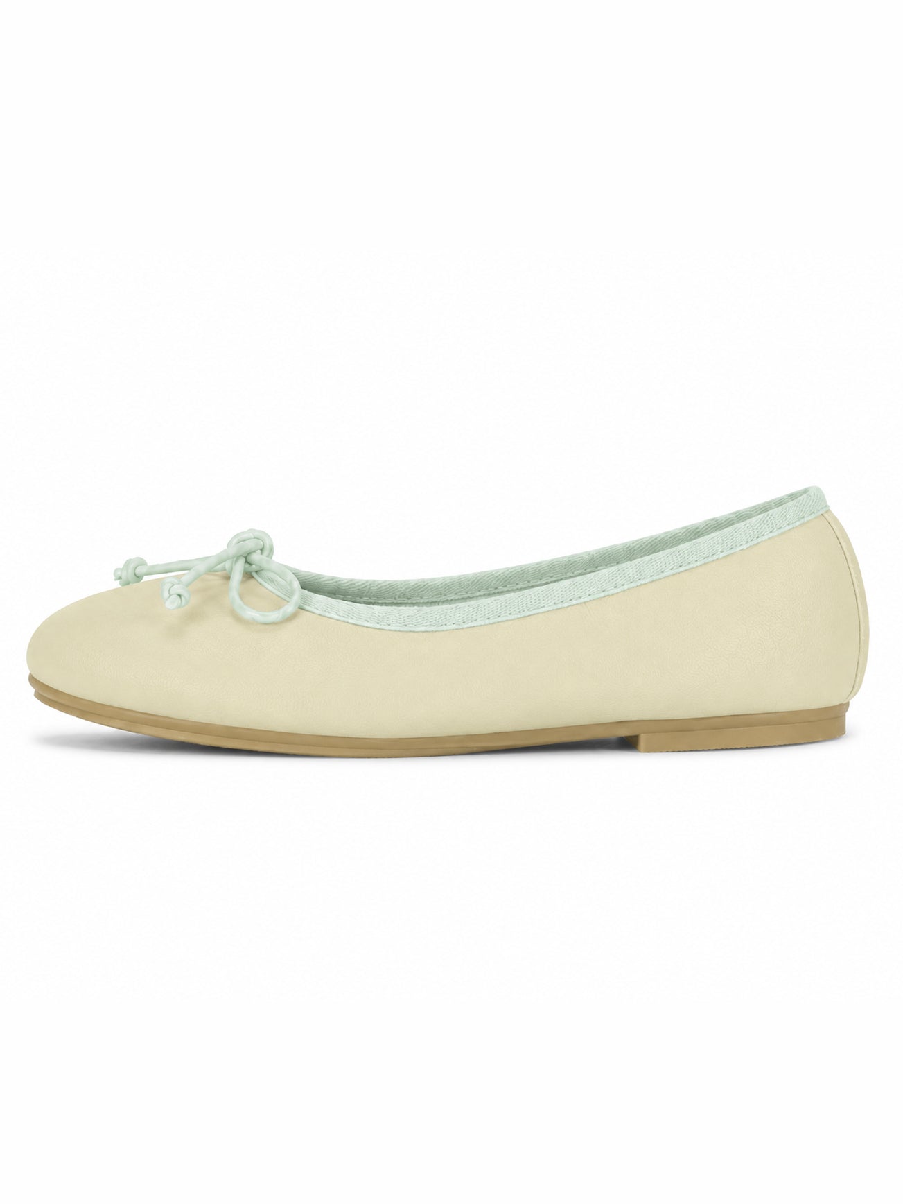 Square Toe Ballet Flats – Soft Leather Bow Flats for Everyday Comfort
