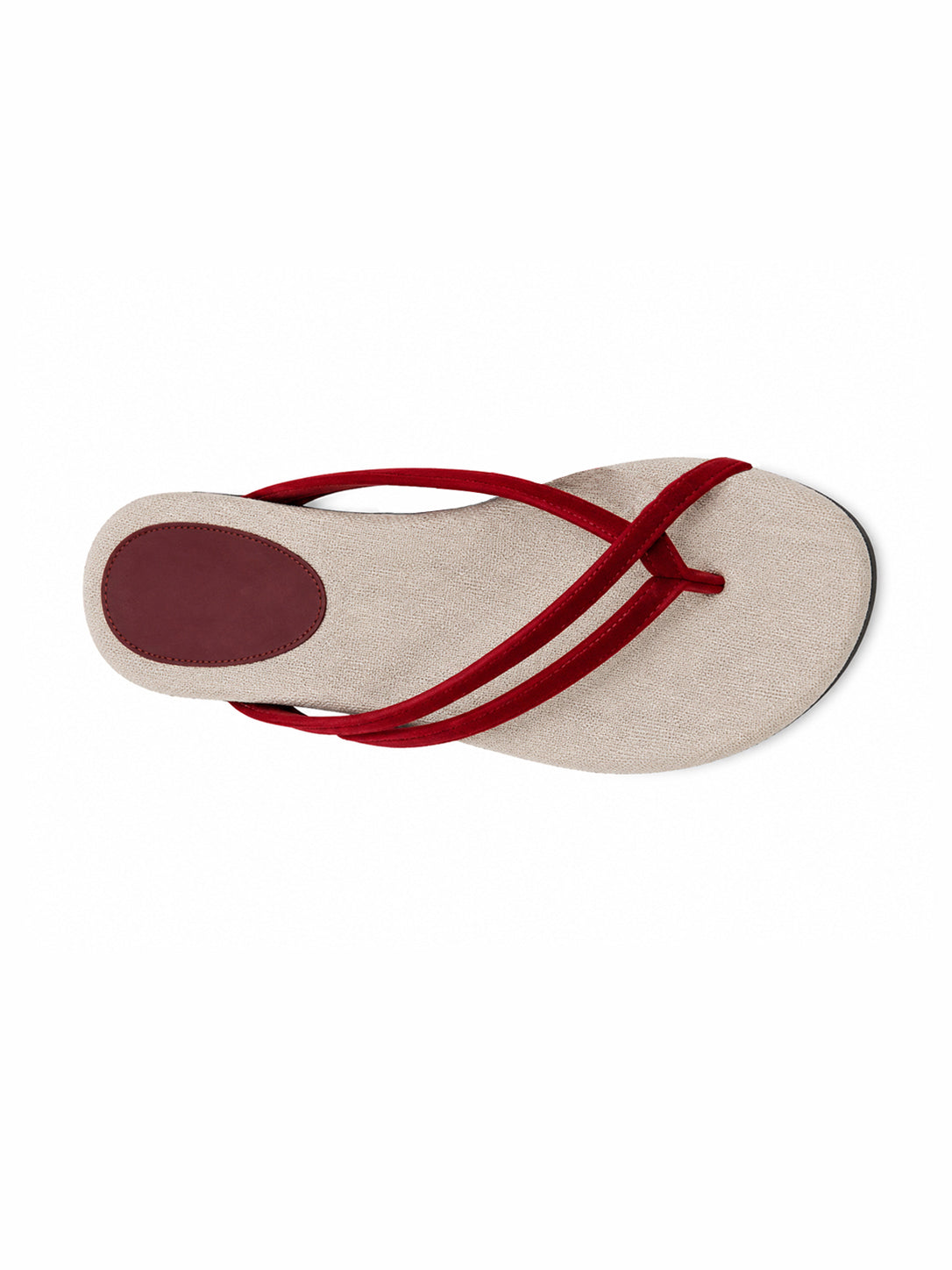 Minimal Cross Strap Thong Sandals – Women’s Flat Summer Slide Sandals