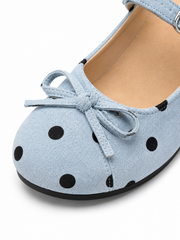 Sunny Polka Mary Jane Flats