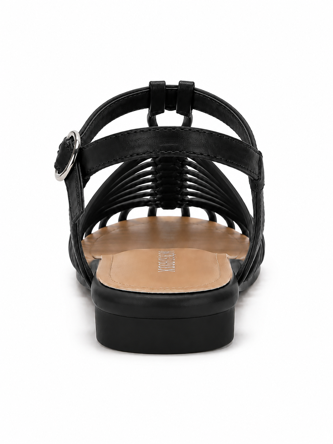 Woven Cage Flat Sandals