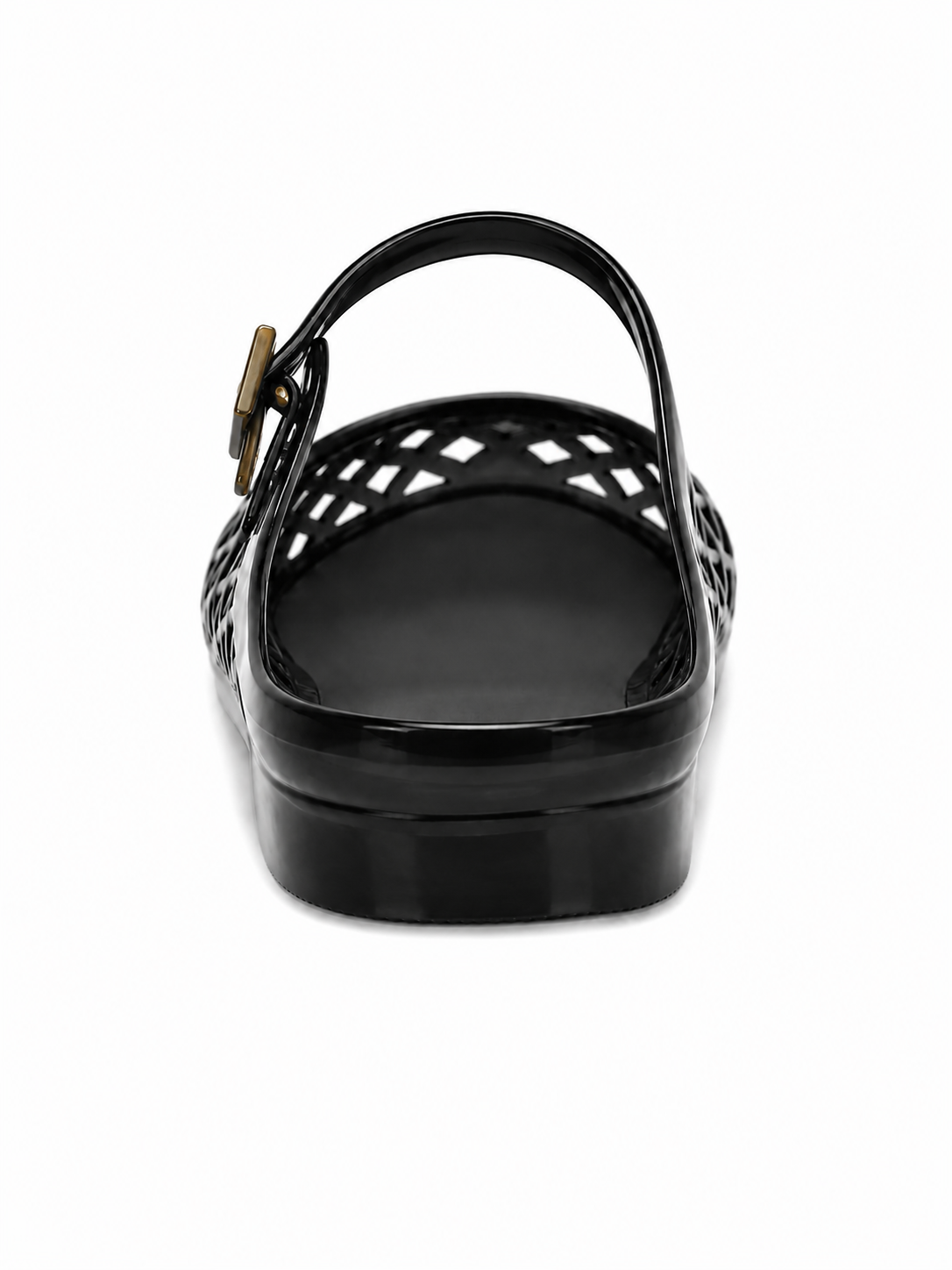 Retro Jelly Cage Mule Flats