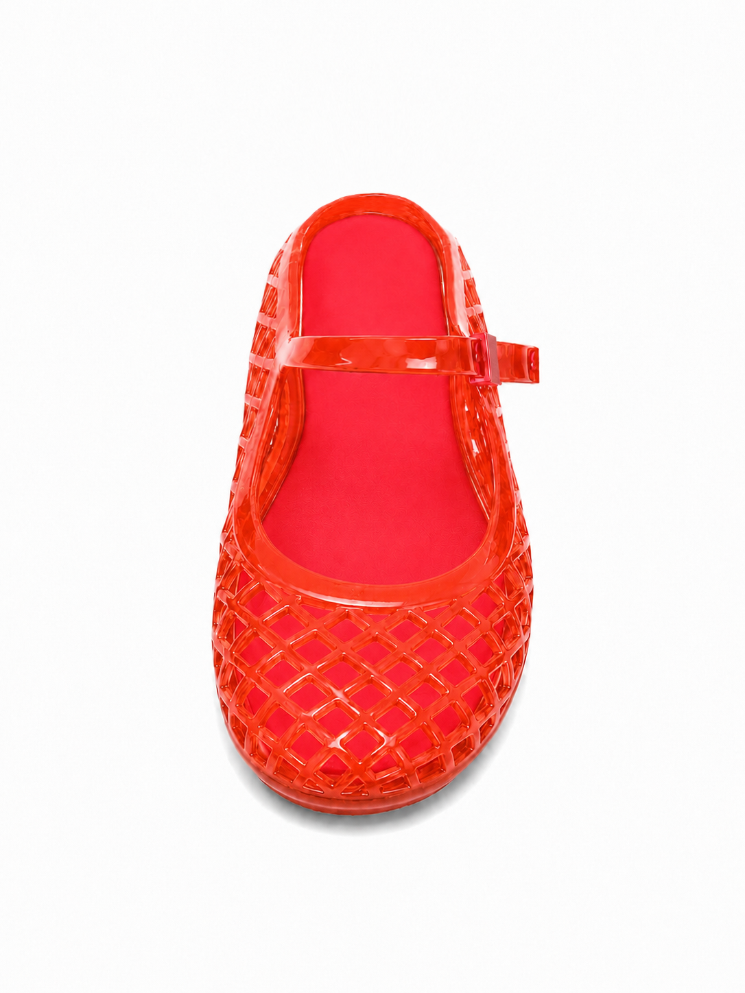 Retro Jelly Cage Mule Flats