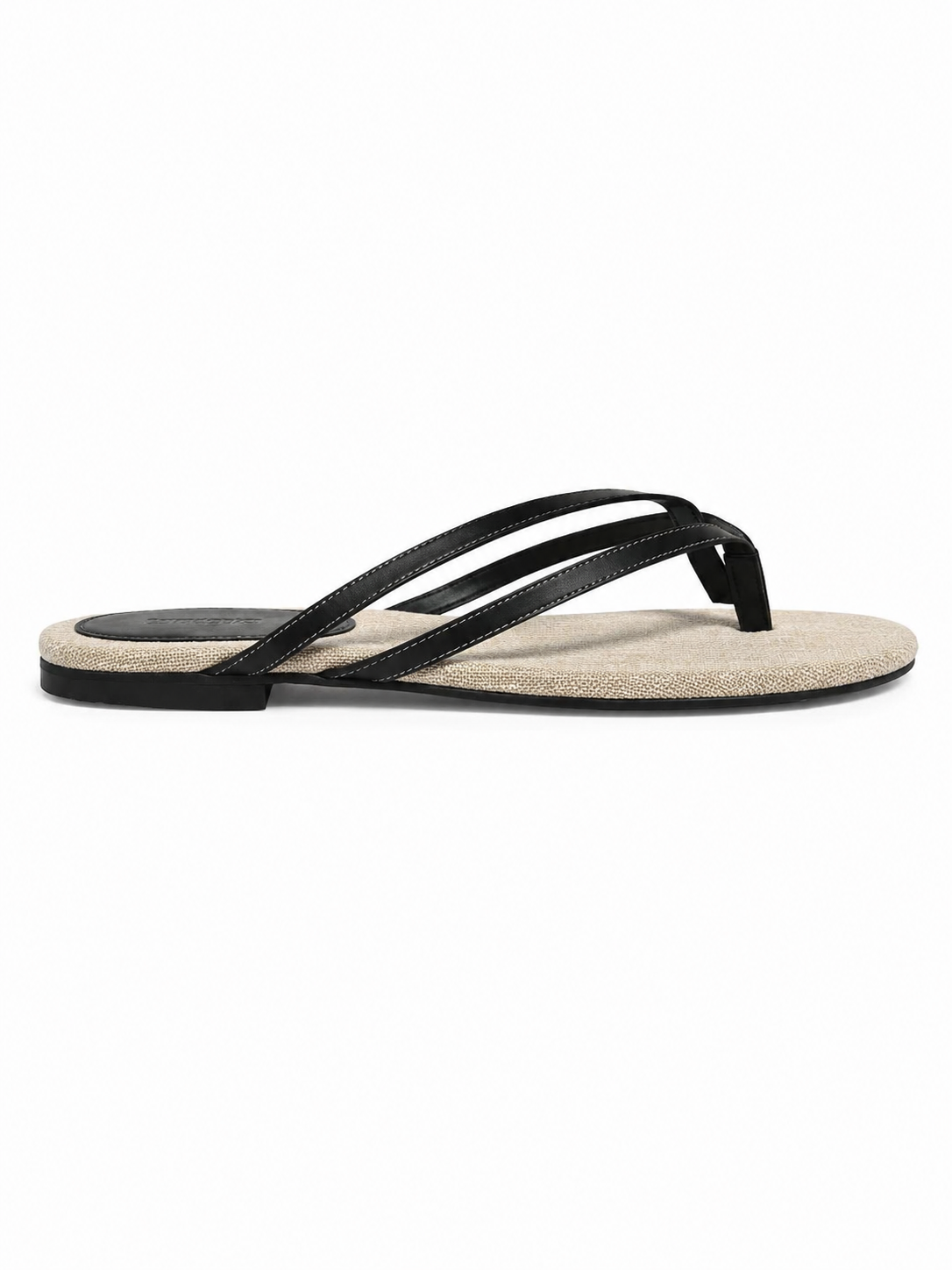 Minimal Cross Strap Thong Sandals – Women’s Flat Summer Slide Sandals