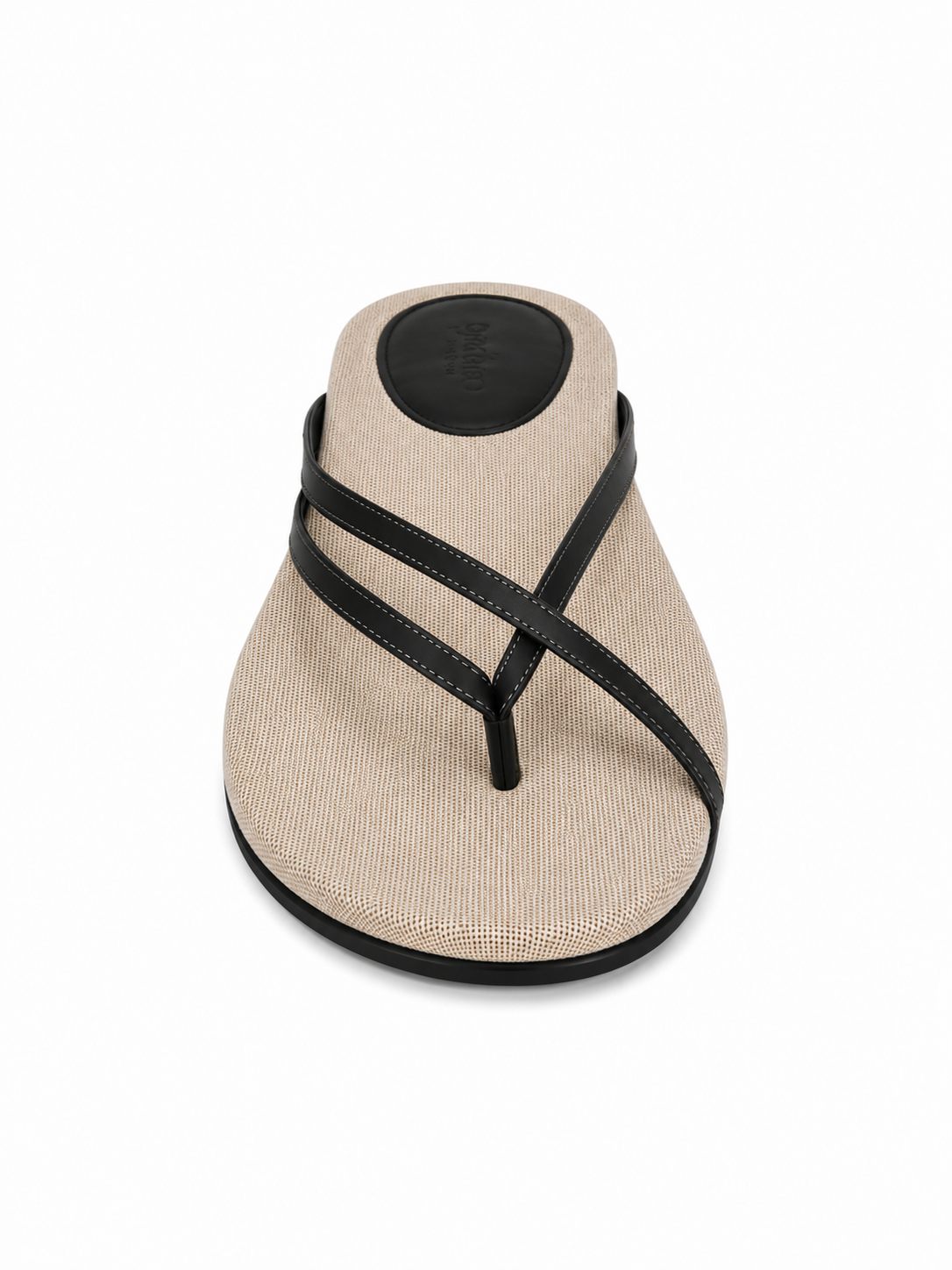 Minimal Cross Strap Thong Sandals – Women’s Flat Summer Slide Sandals