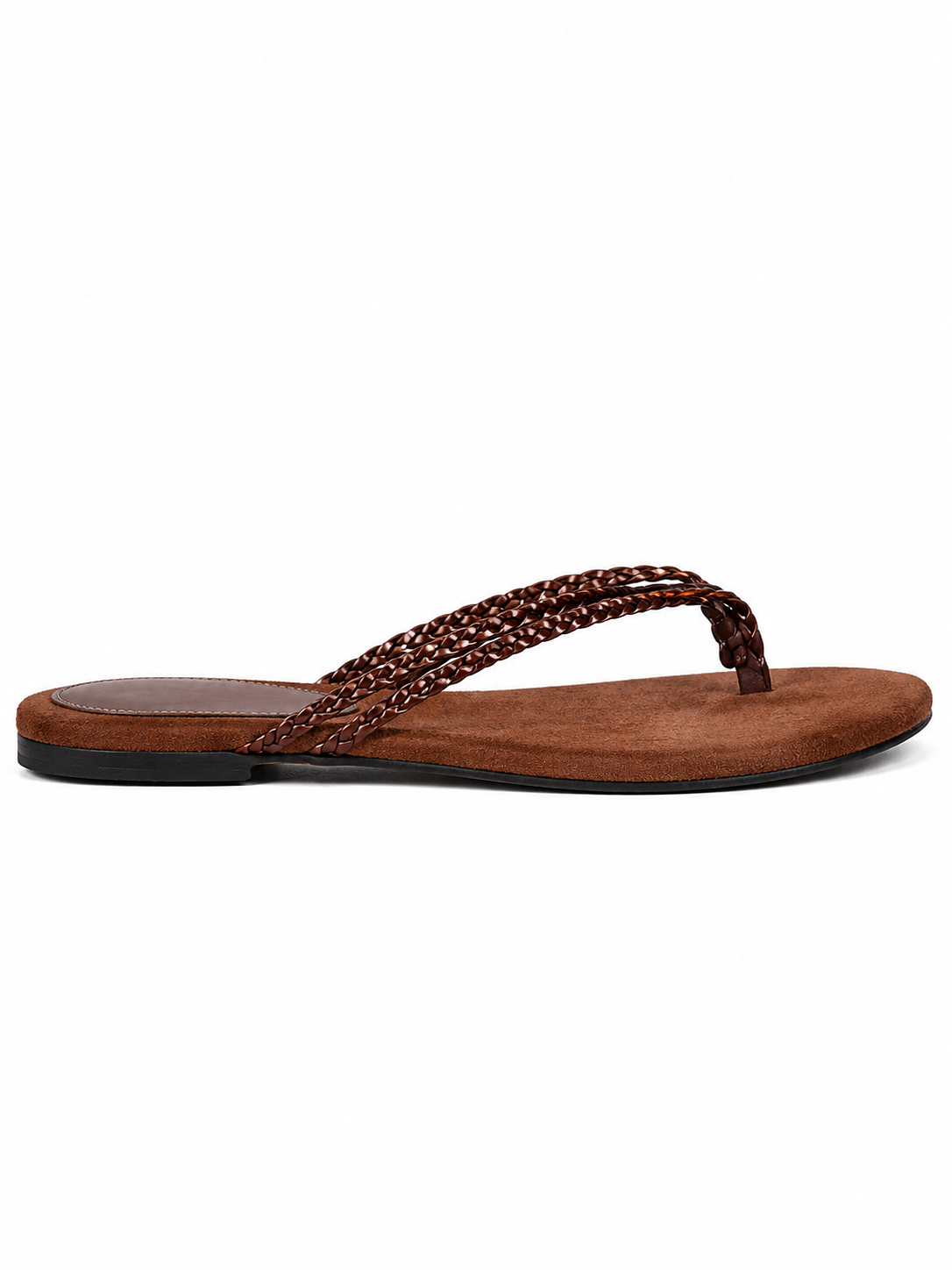 Minimal Cross Strap Thong Sandals – Women’s Flat Summer Slide Sandals