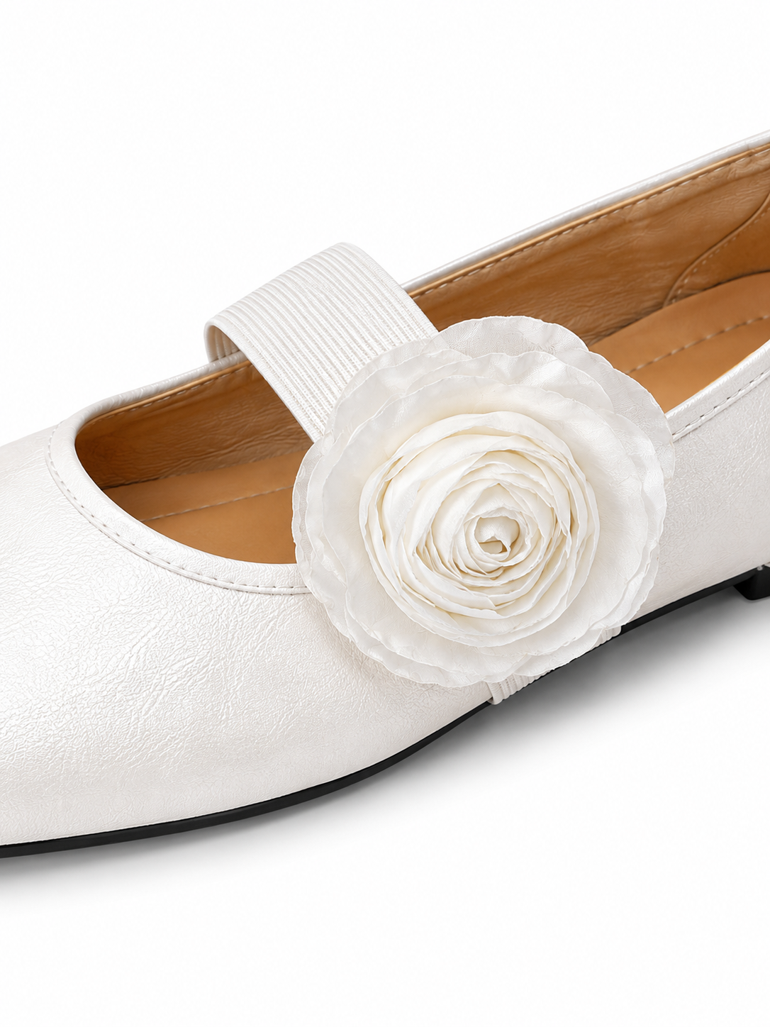 Vintage Coquette Mary Jane Flats – Romantic Floral Ballet Shoes for Women