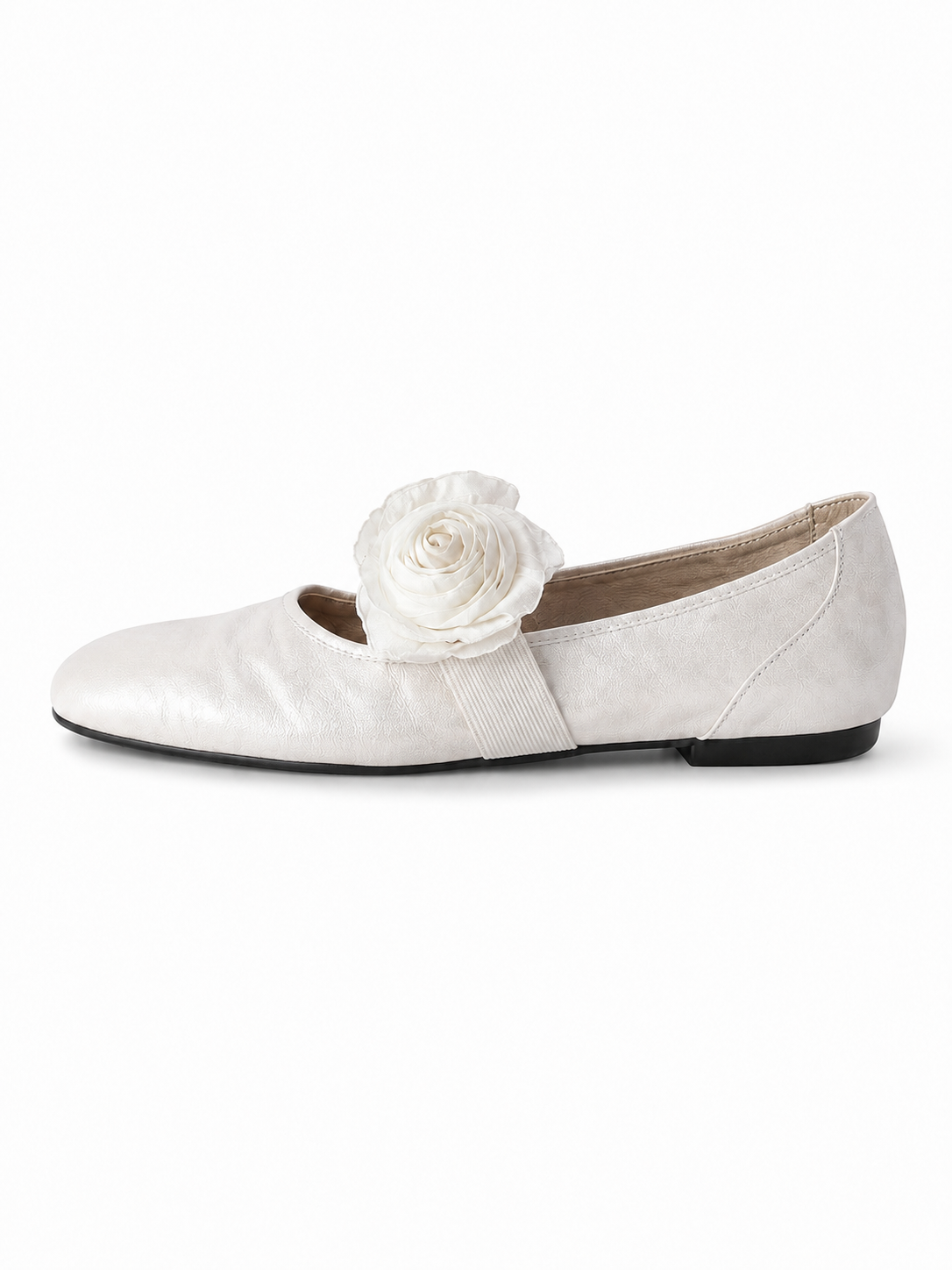 Vintage Coquette Mary Jane Flats – Romantic Floral Ballet Shoes for Women