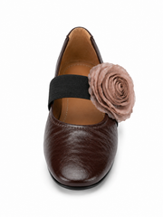 Vintage Coquette Mary Jane Flats – Romantic Floral Ballet Shoes for Women