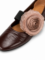 Vintage Coquette Mary Jane Flats – Romantic Floral Ballet Shoes for Women