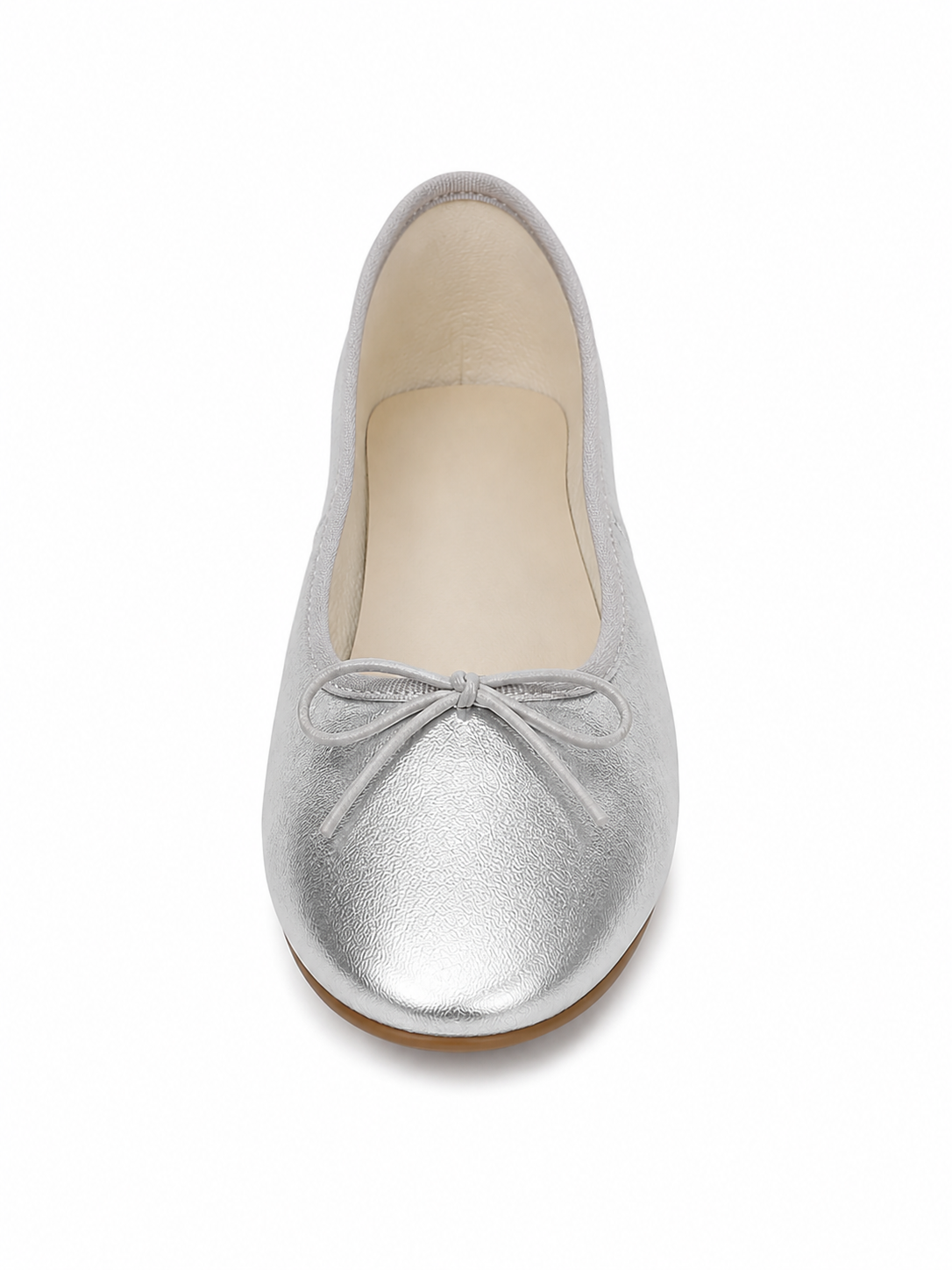 Vintage Ballet Flats for Women – Minimalist Bow Tie Slip On Ballet Shoes | Soft Leather Inspired Everyday Flats