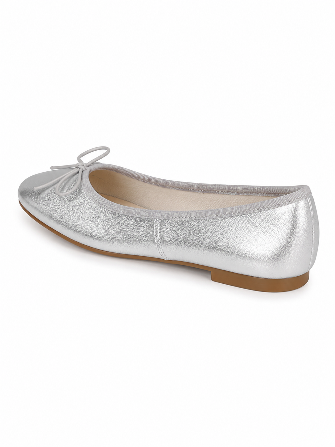 Vintage Ballet Flats for Women – Minimalist Bow Tie Slip On Ballet Shoes | Soft Leather Inspired Everyday Flats