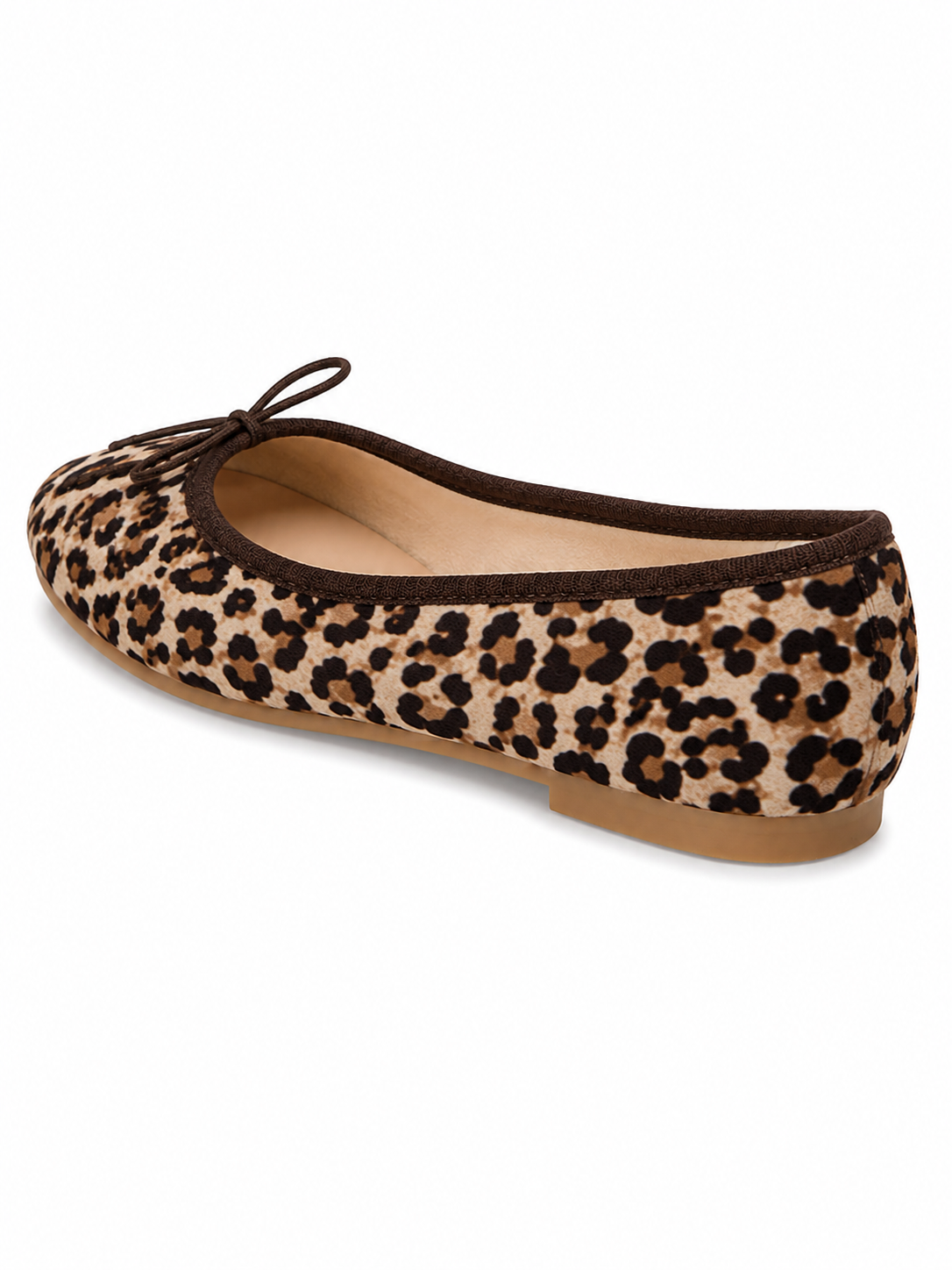 Vintage Ballet Flats for Women – Minimalist Bow Tie Slip On Ballet Shoes | Soft Leather Inspired Everyday Flats