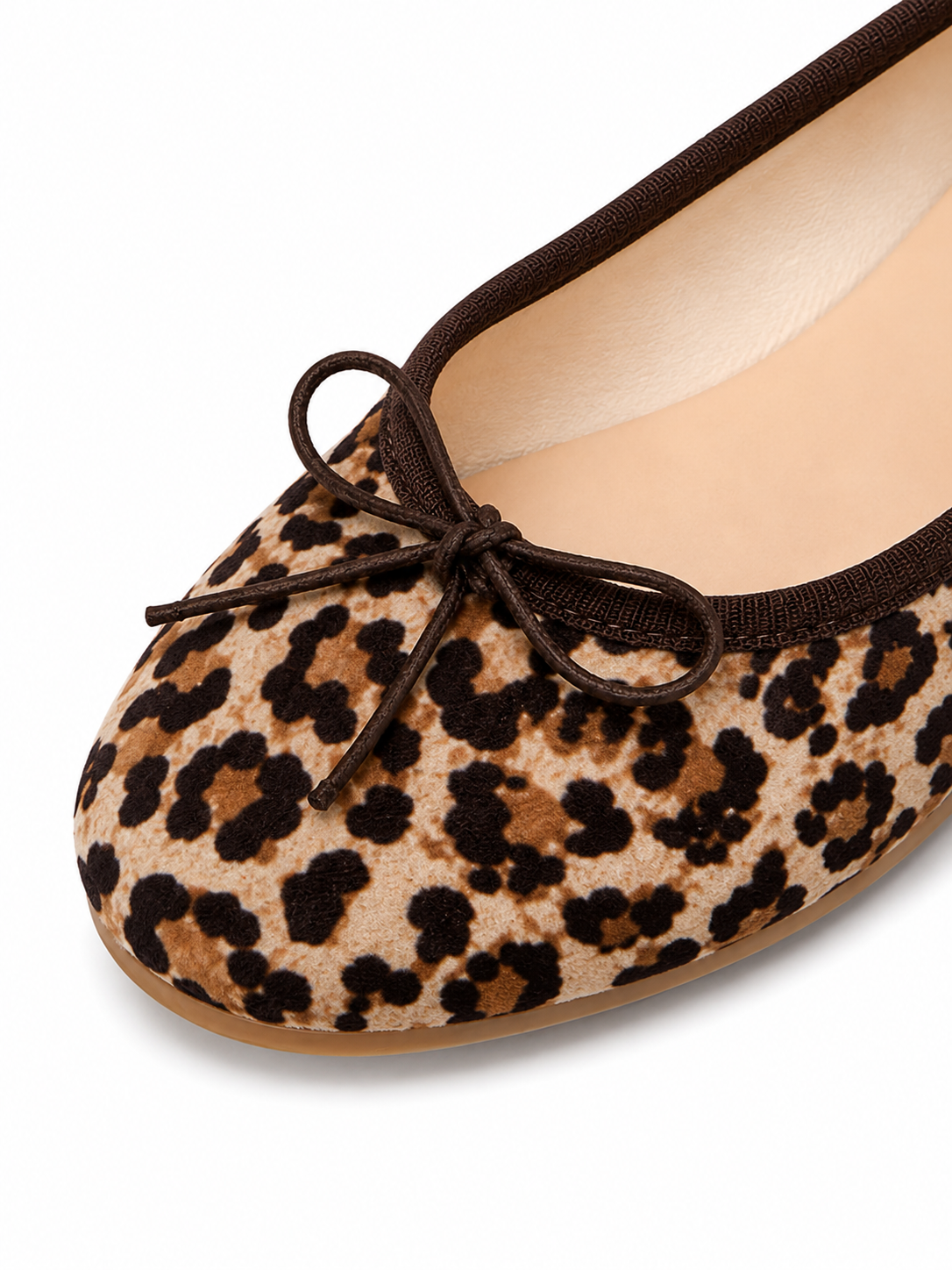 Vintage Ballet Flats for Women – Minimalist Bow Tie Slip On Ballet Shoes | Soft Leather Inspired Everyday Flats