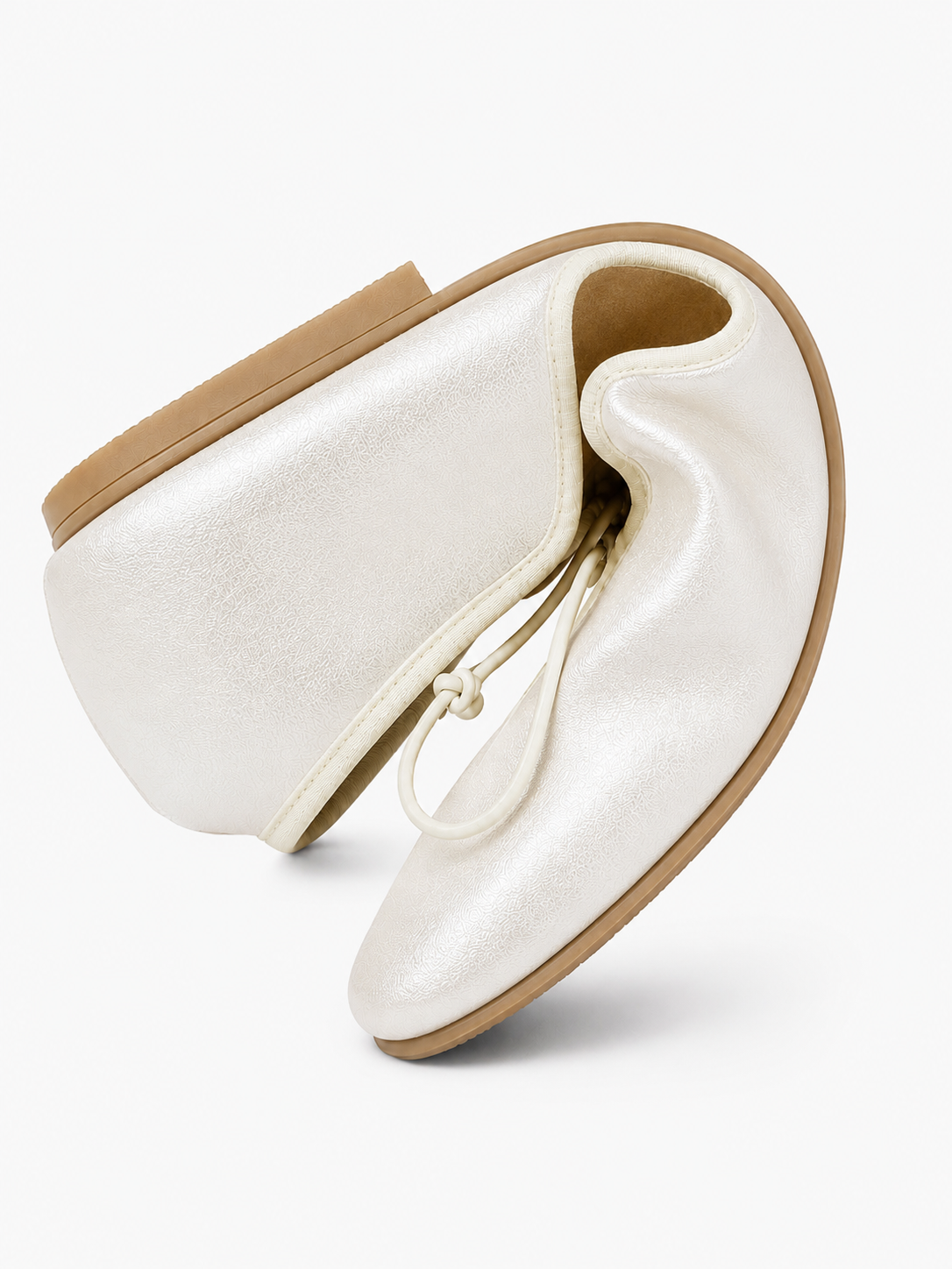 Square Toe Ballet Flats – Soft Leather Bow Flats for Everyday Comfort