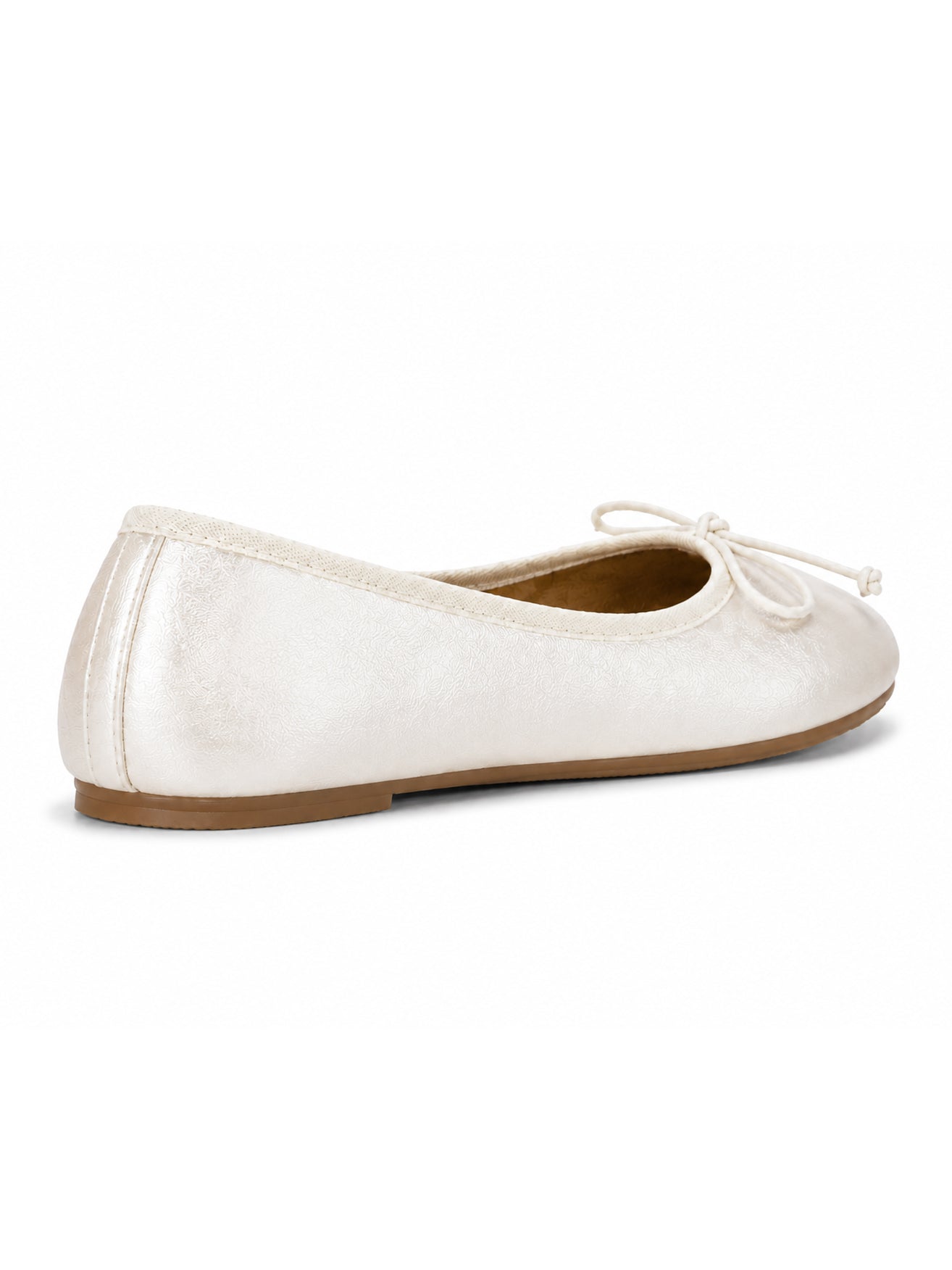Square Toe Ballet Flats – Soft Leather Bow Flats for Everyday Comfort