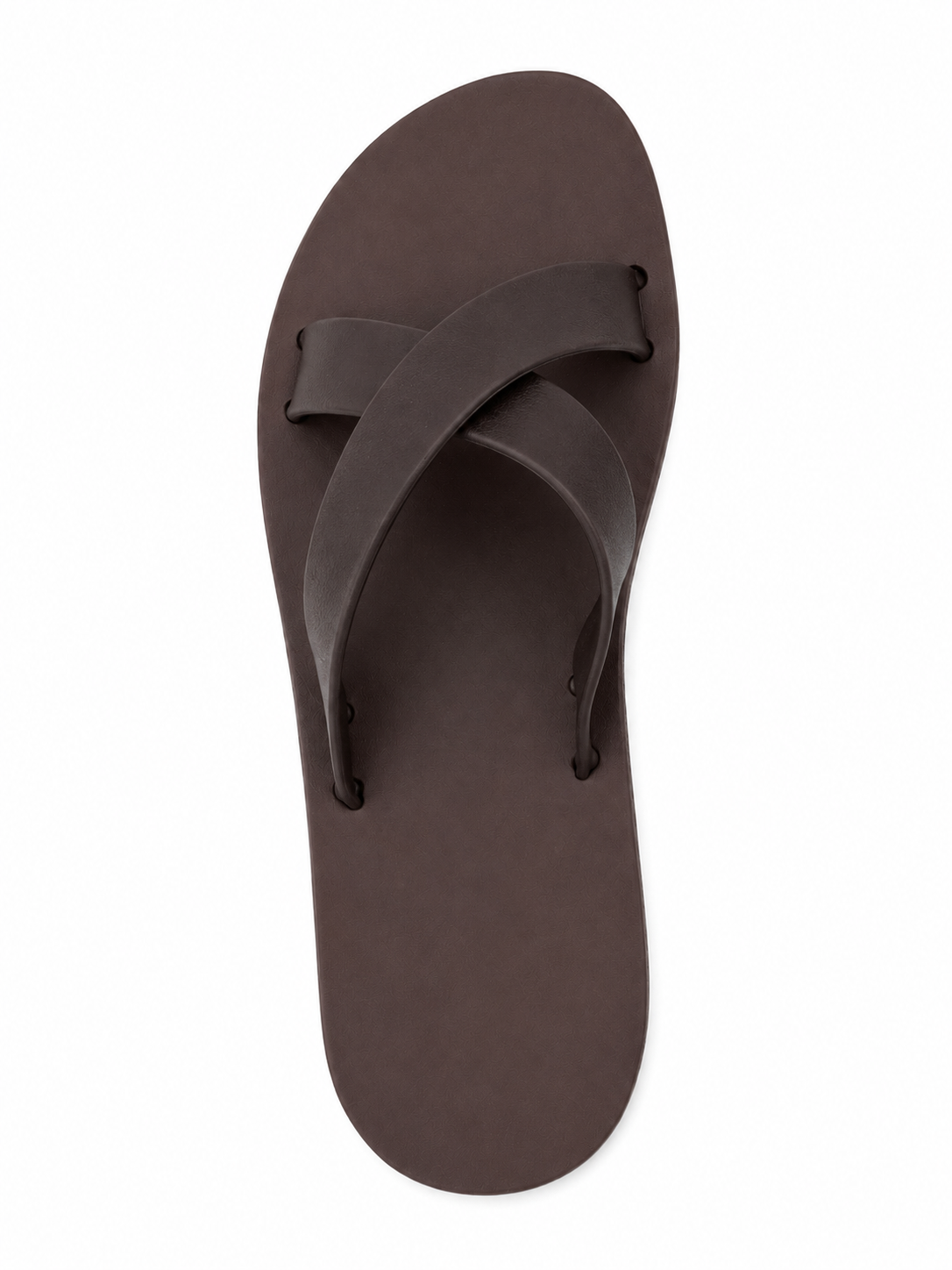 Women’s Criss Cross Rubber Slide Sandals – 100% Solid Rubber Flat Slides