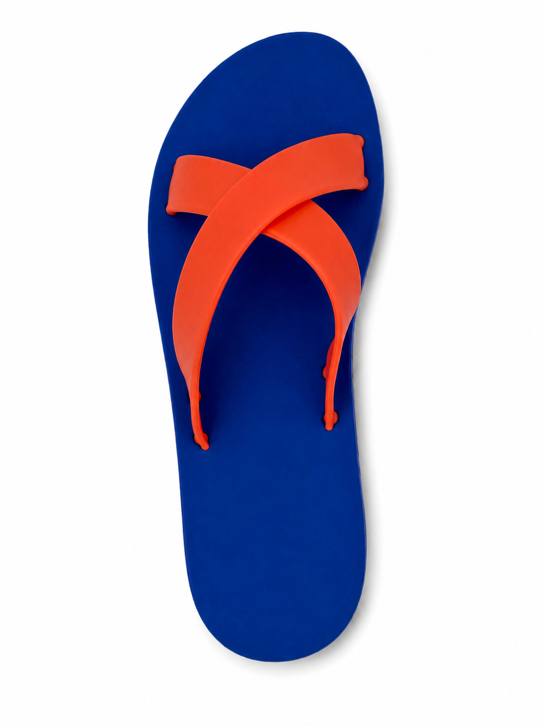 Women’s Criss Cross Rubber Slide Sandals – 100% Solid Rubber Flat Slides