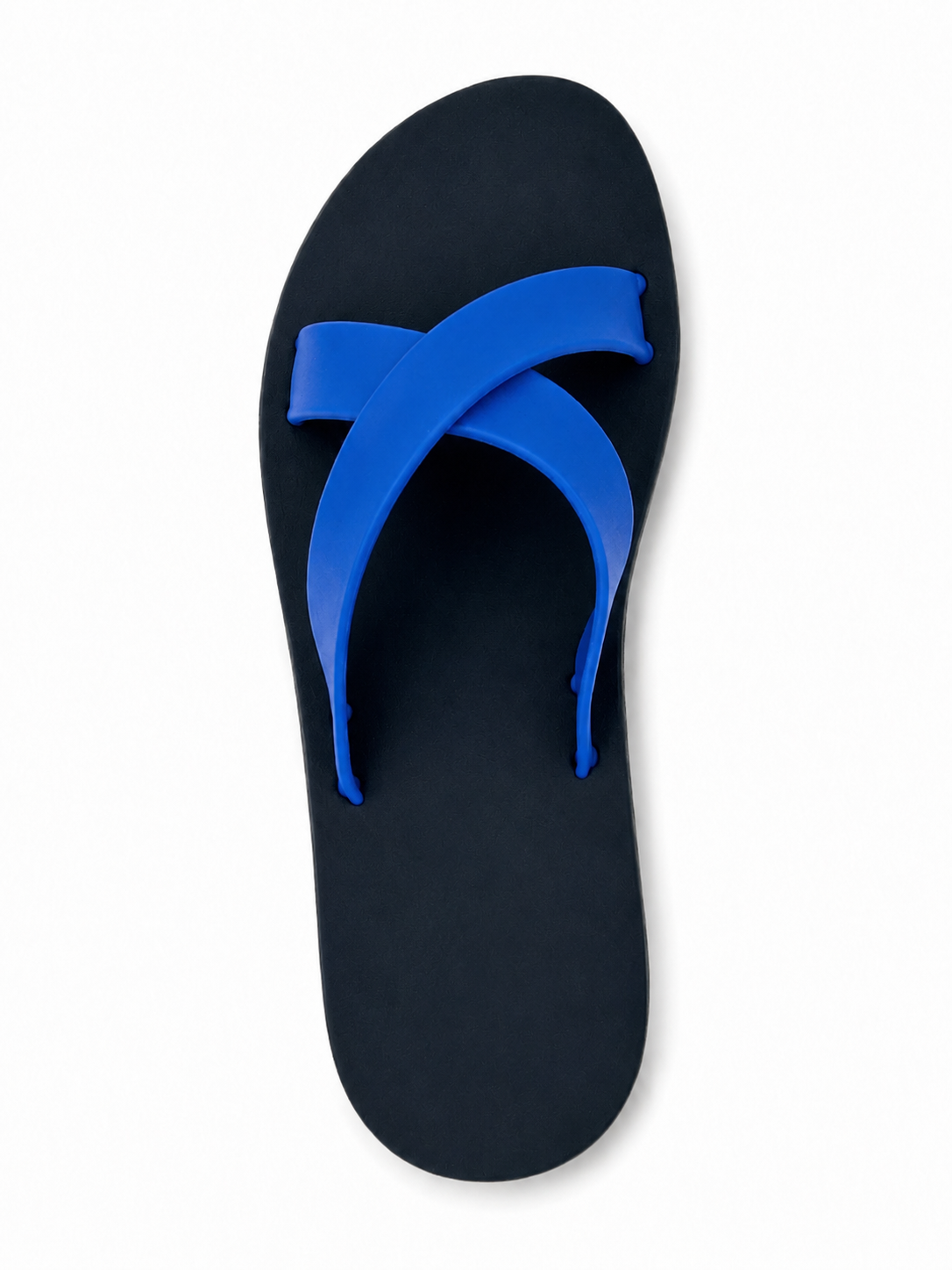Women’s Criss Cross Rubber Slide Sandals – 100% Solid Rubber Flat Slides