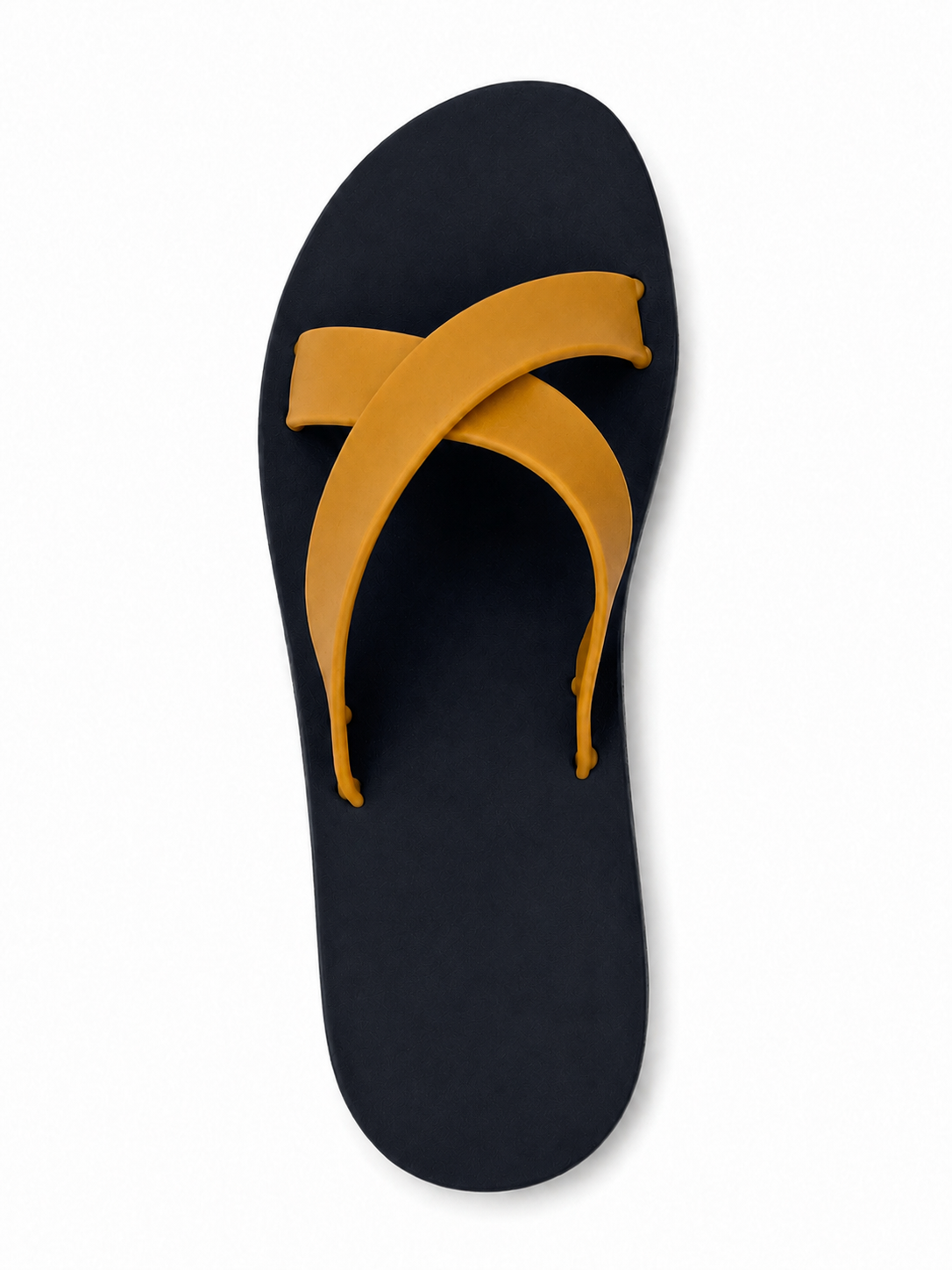 Women’s Criss Cross Rubber Slide Sandals – 100% Solid Rubber Flat Slides